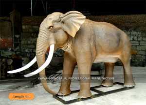 Isampulu yasimahla ye China Animatronic Animal–Elephant