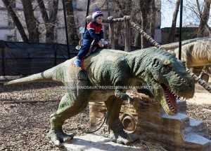 스 와이프 카드 제어 놀이 공원 재미있는 애니 마 트로닉스 공룡 게임 아이들을위한 공룡 타기 ADR-710
