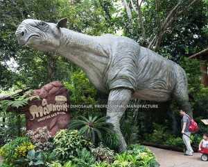 Ancient Animal Paraceratherium Statue Animal Animatronic til Zoo Park AA-1248