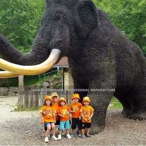 Atijọ Animal Realistic Giant mammoth ere Animatronic Animal AA-1225