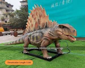 Realistik Dinozavr Dimetrodon Animatronik Dinozavr Həyat Ölçüsü Dinozavrları AD-138 Alın