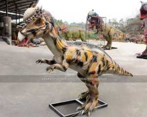 Динозавр фабрикасының өмірлік өлшемі Динозавр пахицефалозавры теңшелген AD-163