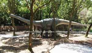 Dinosaurio Animatronic Jurassic Adventure Park Apatosaurus Lepo luzeko dinosauro erraldoi AD-061