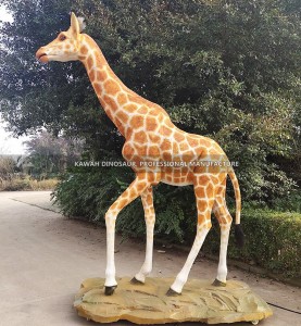 Tvornička rasprodaja Kip žirafe u prirodnoj veličini Realistična animatronička životinja AA-1227