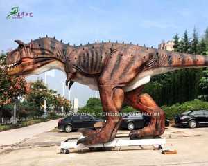Milzu dinozauru Juras laikmeta parks Reālistisks dinozaurs Karnotaura dinozaura statuja AD-085