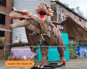 Statua del drago gigante Drago animatronico Drago a grandezza naturale per la mostra AD-2307