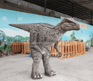 Skryté nohy realistický animatronický kostým Velociraptor DC-931