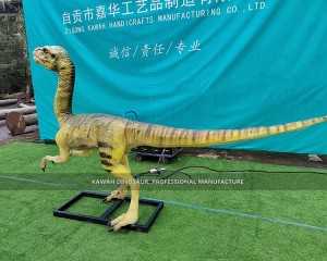 දිග 3M Animatronic Dinosaur Compsognathus Velociraptor ප්‍රතිමාව AD-081