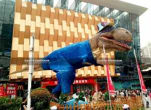 Ụlọ ọrụ China Animatronic Dinosaur dị ọnụ ala maka ọrịre Dinosaur Rex