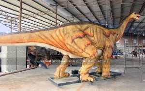 Moving Dinosaurs Iguanodon Statue Dinosaurio Animatronic