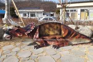 Outdoor Fiberglass Dinosaur Bench Dinosaur Park Products Competitive Price PA-1918