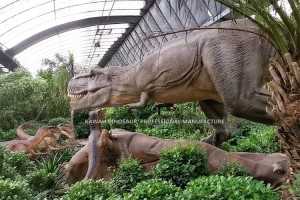 현실적 공룡 쥬라기 공원 T Rex 애니마트로닉스 공룡 공장에 의하여 주문을 받아서 만들어지는 공룡 AD-011