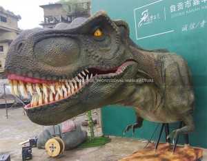 Zigong Dinossauro Realista Animatrônico Cabeça de Dinossauro T-Rex Preço Competitivo PA-1970