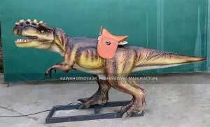 Coin Operated Kiddie Rides Dinosaur Party Supplies Allosaurus Animatronic Dinosaur Ride mo le Fa'atau ADR-722