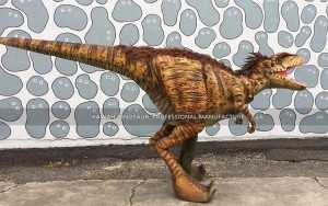 Pērciet Raptor pastaigu kostīmu Animatronic dinozauru kostīmu Velociraptor DC-936