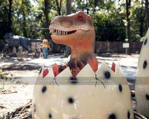 Thenga Iqanda Elingokoqobo Le-Animatronic Dinosaur Eyenzelwe I-Theme Park Dino Park PA-1902