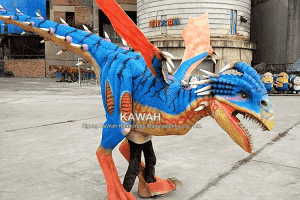 Iibso Dharka dhabta ah ee Dragon Costume Customized Warshada Dinosaur DC-927