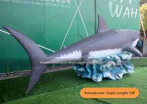 Конкурентоспособная цена Animatronic Shark Maker Индивидуальный сервис для шоу AM-1640