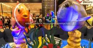 Handgemaakte Koop Grote Animatronic Clownfish voor Winkelcentrum AM-1623