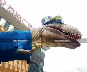 Фабрично евтин горещ китайски аниматронен динозавър за продажба Динозавър Рекс