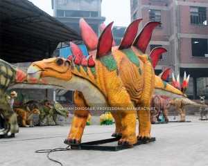 Ezigbo ndụ Dinosaur Animatronic Dinosaur Stegosaurus ihe ịchọ mma ubi AD-076