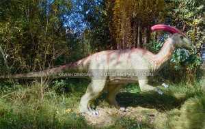 Realistic Dino Parasaurolophus Animatronic Dinosaur for Forest Park