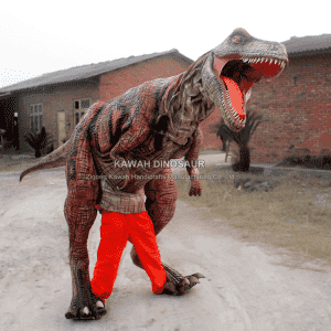 Dinosaur realistiku għal Show Animatronic Dinosaur Costume Velociraptor DC-900