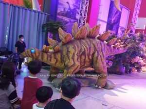 Стегозавр Динозавр в натуральную величину Шагающий по сцене динозавр Аниматронный динозавр AD-602