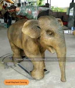 Zoo Park Realistická socha slonů v životní velikosti Animatronic Animal AA-1237