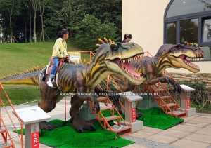 Zigong Dinosaur Allosaurus Realistic Amusement Animatronic Dinosaur Ride nga Gibaligya ADR-713