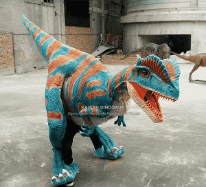 Ra Aṣọ Dinosaur Iṣeduro Dilophosaurus ti a ṣe adani fun Ifihan gbangba ti o tayọ DC-918