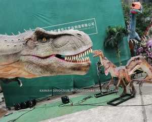 Dinosaure réaliste Jurassic Park T Rex Usine de dinosaure animatronique Dinosaures personnalisés AD-011