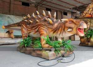 Achte Animatronic Dinozò 5 Mèt Vite Dinozò Ankylosaurus AD-067