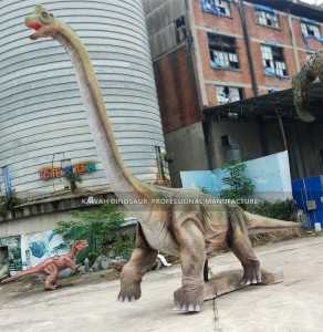 Long Neck Dinosaur Walking Customized Animatronic Dinosaur for Stage Show