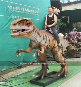 Monolophosaurus Animatronic Dinosaur Ride 공룡 파티 용품 어린이를위한 유원지 제품 ADR-725