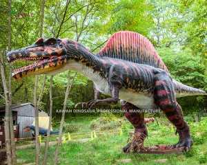 Buy Realistic Animatronic Spinosaurus Life Size Dinosaur Model for Park AD-039