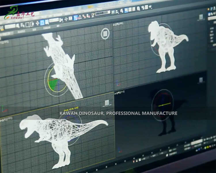 Comment fabriquons-nous un dinosaure animatronique?
