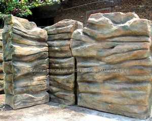 Ọmarịcha Theme Park Decoration Artificial Rock Wall Factory Sale PA-1973