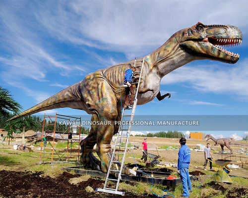 15 მეტრი T-Rex მონტაჟი რუსეთში