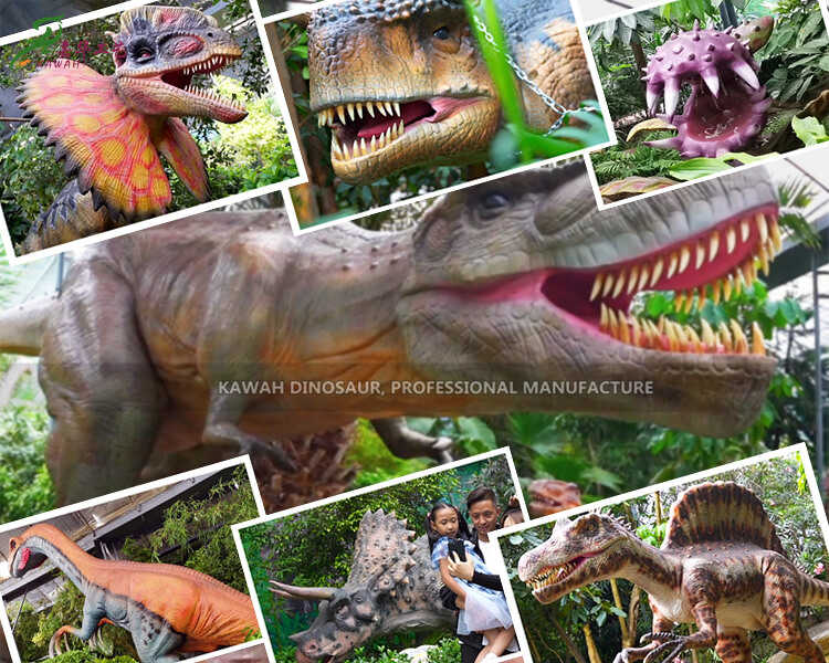 Kawah Layihəsi Immersive Qapalı Dinozavr Parkı Çin