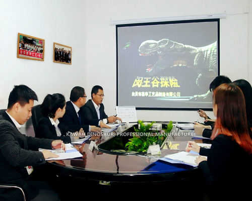 Kawah professional team, focus on top quality dinosaur manufacture