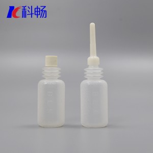 5 oz natural LDPE vaginal irrigator bottle with 18-410 neck finish