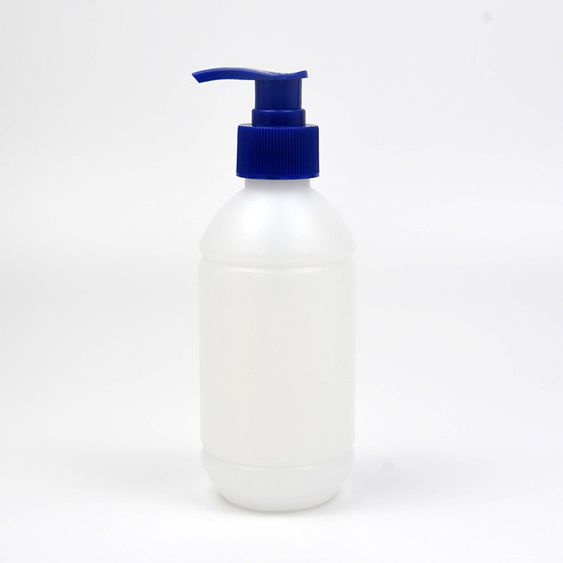 9 oz natural PP liquid plastic bottle with 28-410 neck finish