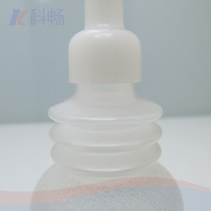 5 oz natural LDPE vaginal irrigator bottle with 18-410 neck finish