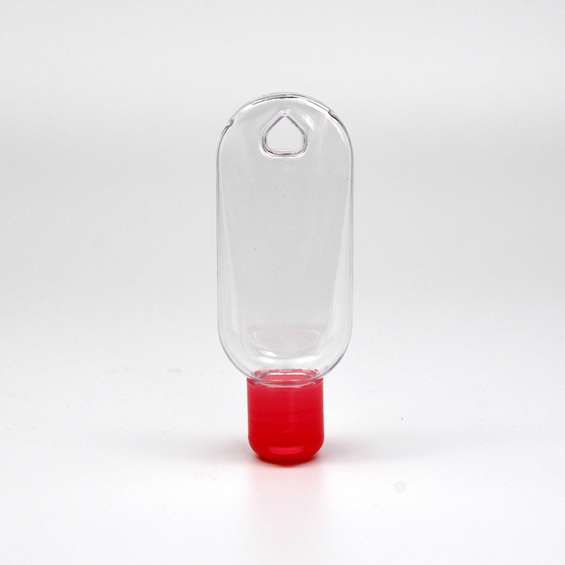 2 oz clear PVC hook bottle with 20-415 neck finish Featured Image