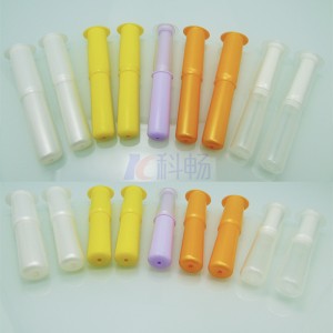 3-5ml colour natural flat PP injection syringe