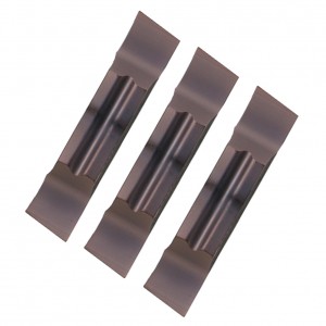 Tungsten Carbide CNC MGMN Sisipan Perpisahan Bubut Dan Sisipan Grooving