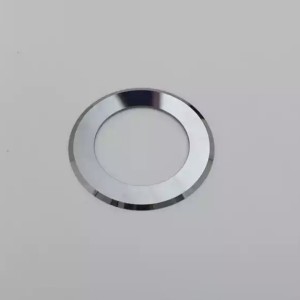 Cirkulär skärkniv av volframkarbid för att skära elektrodskivan från litiumbatteri