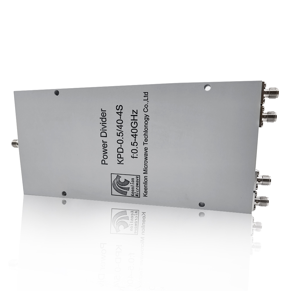 500-40000MHz 4 路功率分配器或功率分配器或功率组合器特色图片