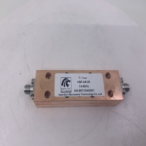 Поставка OEM-полосного фильтра 4-8 ГГц полосного фильтра RF с разъемом SMA-Female для проекта Ibs